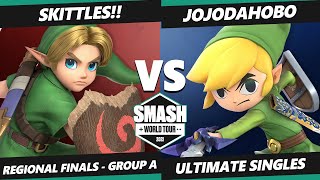 SWT NA West Group A - SKITTLES!! (Young Link) Vs. JoJoDaHoBo (Toon Link) Smash Ultimate Tournament