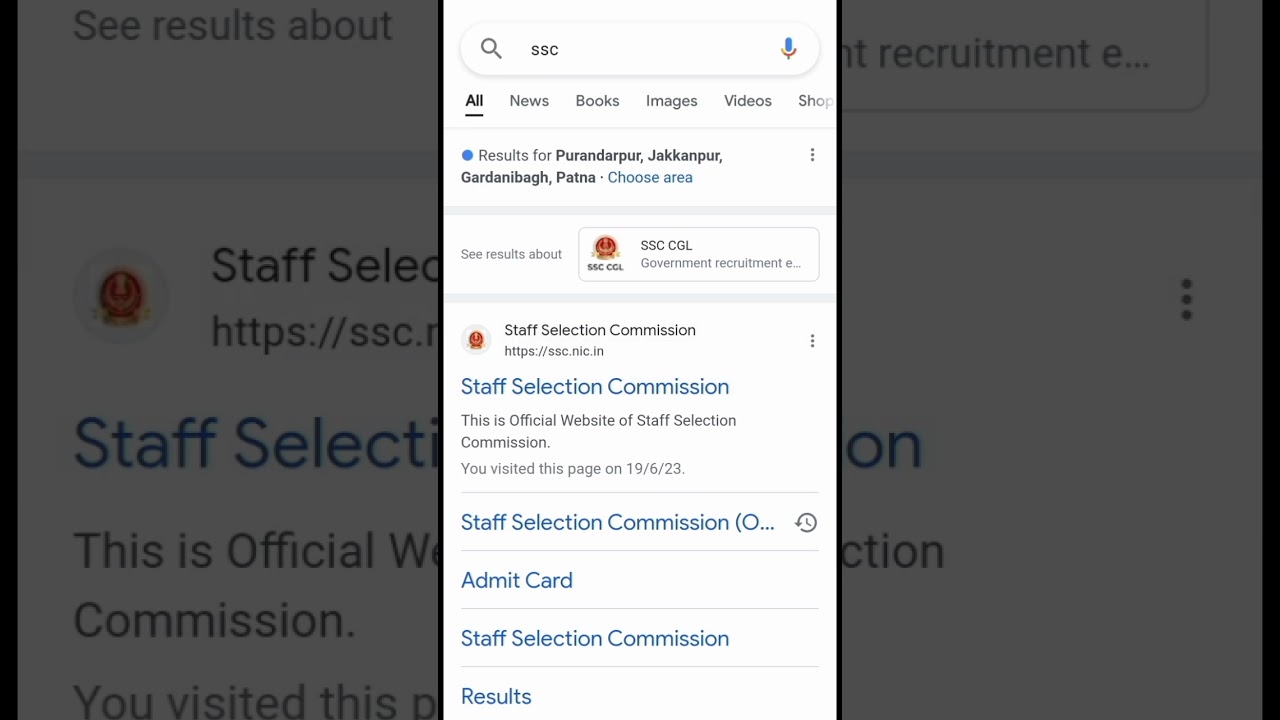 ssc steno post preference open form .. 