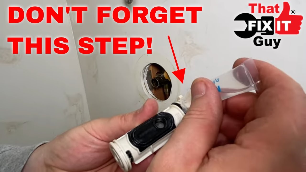 Broken Tub/Shower Valve Repair YouTube