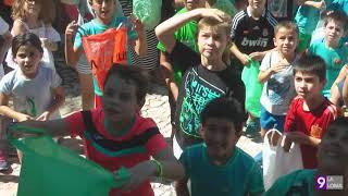 Feria de Canena 2018 · Repique de campanas y reparto de caramelos