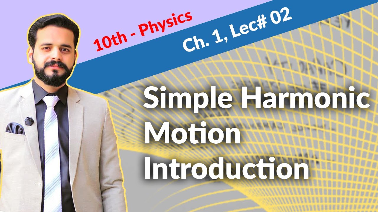 Simple Harmonic Motion Introduction 10th Class Ch 1 - 10th Class ...