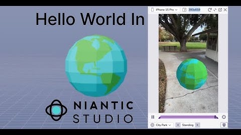 Niantic Studio Hello World Walkthrough: Getting Started with WebAR Development