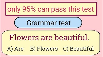25 English Grammar MCQs with Answers | Grammar Quiz for Students
