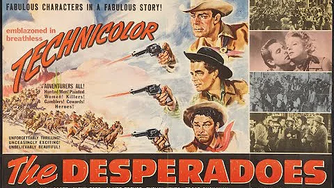 The Desperadoes (1943) - Glenn Ford, Randolph Scot...