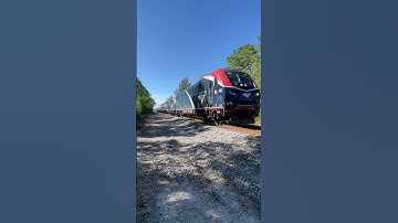 79MPH Full Speed Amtrak Floridian Southbound