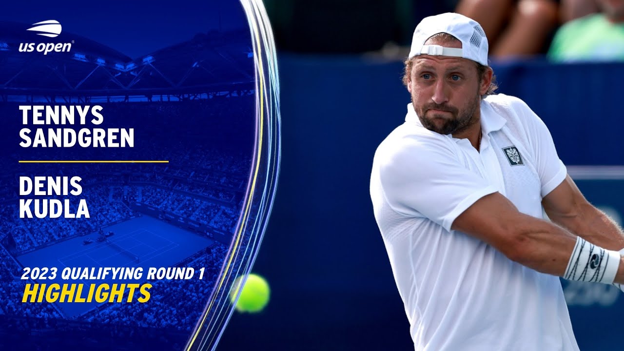 Tennys Sandgren vs. Denis Kudla Highlights | 2023 US Open Qualifying Round 1