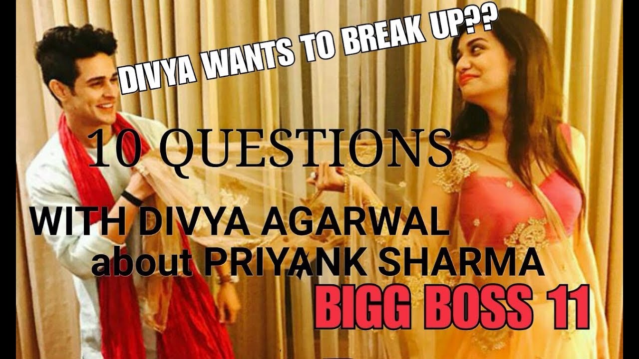 Divya Agarwal interview about Priyank's blunder in Bigg Boss house| Bigg Boss 11| Splitsvilla 10 - YouTube
