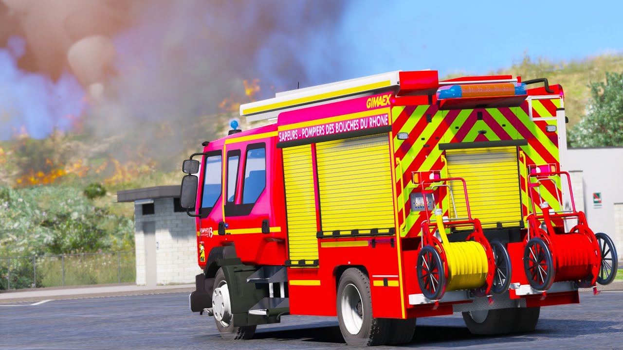 [GTA 5] SÉRIE ÉTÉ 2022 | PREMIER ÉPISODE CHAUD AVEC LES POMPIERS DU SDIS13 #1