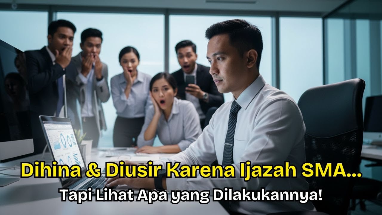 Dihina & Diusir Karena Ijazah SMA… Tapi Lihat Apa yang Dilakukannya!