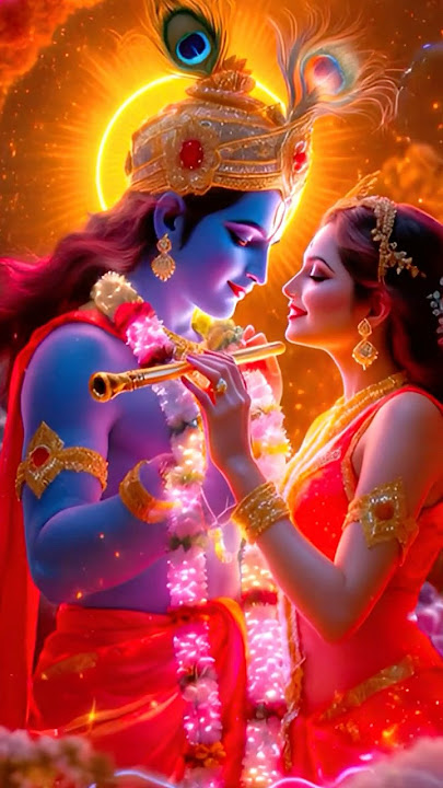 Radhe Shyam 💫 Tujhko Paa Liya |  Radhe Radhe😍🙏🏻 | #shorts #love #krishna #cute