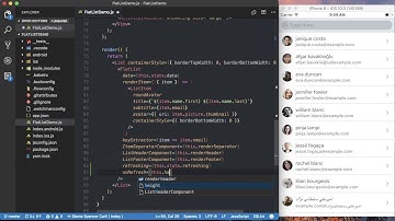 React Native Flatlist Example | Rendering Simple List | Learn With Vivek
