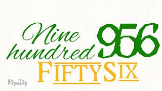 My countdown 960-951