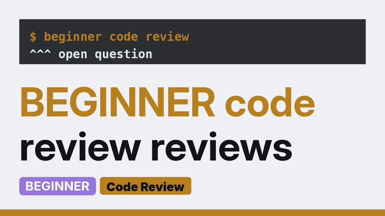 Code Review: Implementation of a unique collection - YouTube