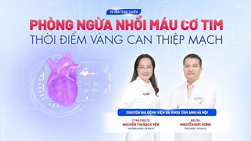 🔴[Trực tiếp] Phòng ngừa nhồi máu cơ tim & Thời điểm vàng can thiệp mạch