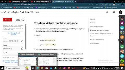 Compute Engine: Qwik Start - Windows-----SHORT TRICK