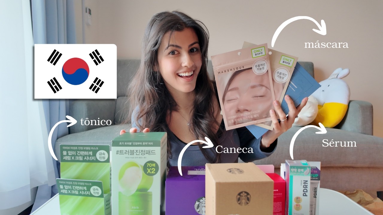 O que compramos na Coreia do Sul?  by Camila