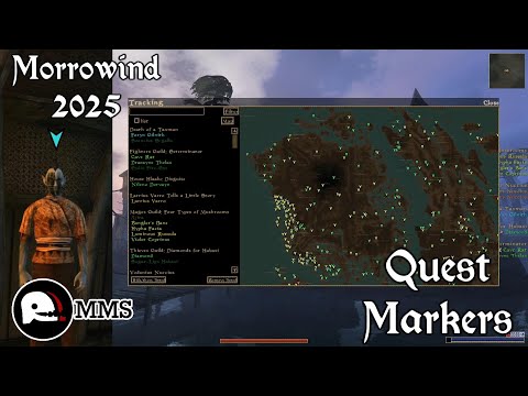 Morrowind 2025 - Quest Markers Mod Showcase