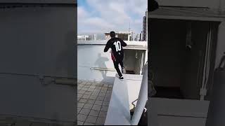 Hongkong Rooftop Parkour Escape 🤩🤯 #shorts