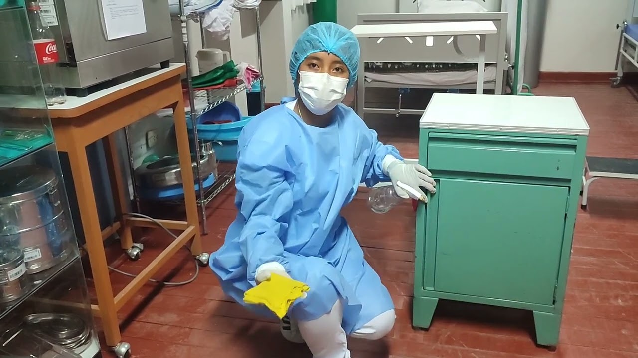 limpieza y desinfeccion: unidad del paciente