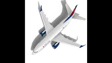 3D Model of Delta Airlines Boeing 737-700w Review