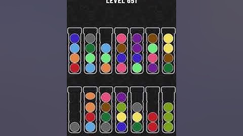 【Ball Sort Puzzle】Level.651