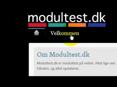 Modultest.dk