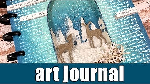art journal | winter wonderland