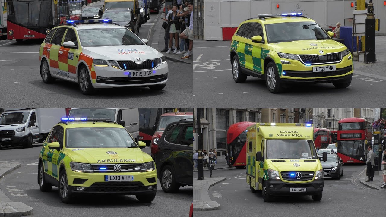 [London Responding Part 2] NHS Ambulance Cars in London (City) - YouTube