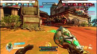 Overwatch - Lucio double kill with 1 punch
