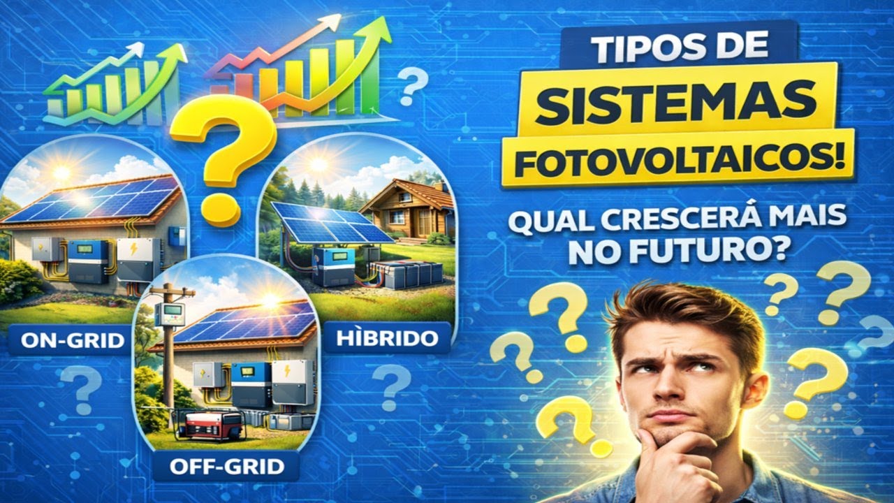 Tipos de sistemas fotovoltaicos. Qual tipo de sistema fotovoltaico irá dominar o mercado no futuro?