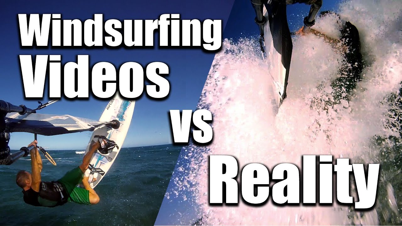 Windsurfing Videos vs Reality - Cabarete 2015