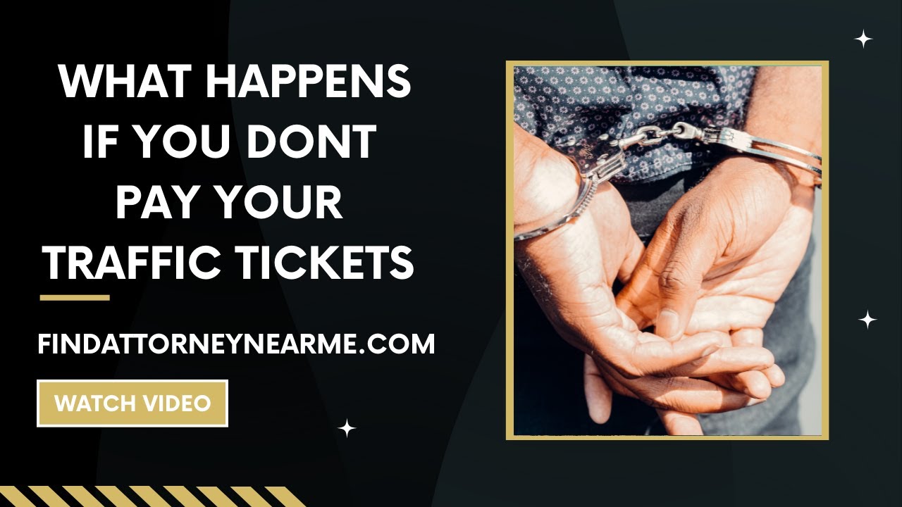 What happens if you don't pay your traffic ticket