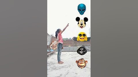 Crow, hen, parrot, bird & pigeon from head -Funny vfx magic