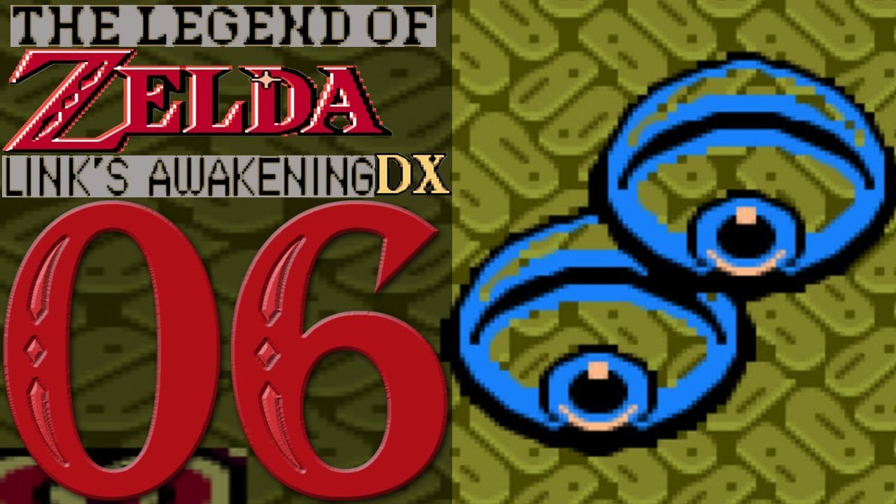 Legend of Zelda Link's Awakening [Part 6] Slime Eyes Battle! YouTube