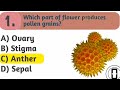 Neet biology mcq question||full syllabus|| quizzes mode #neet #biology #mcqncert #mcqsseries #gk