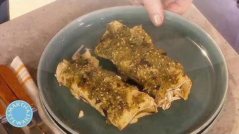 Chicken Enchiladas Verdes - Martha Stewart