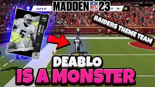 DEABLO IS A BEAST - Madden 23 Raiders Theme Team