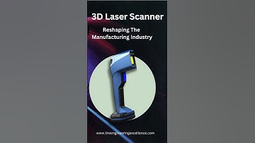 3D Laser Scanners - Reshaping the #manufacturing industry. #3dscanning #3dscanner #metrology