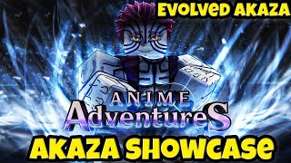 MAXED AKAZA EVOLVED MYTHIC BRAND NEW OP META UNIT?? - ANIME ADVENTURES!