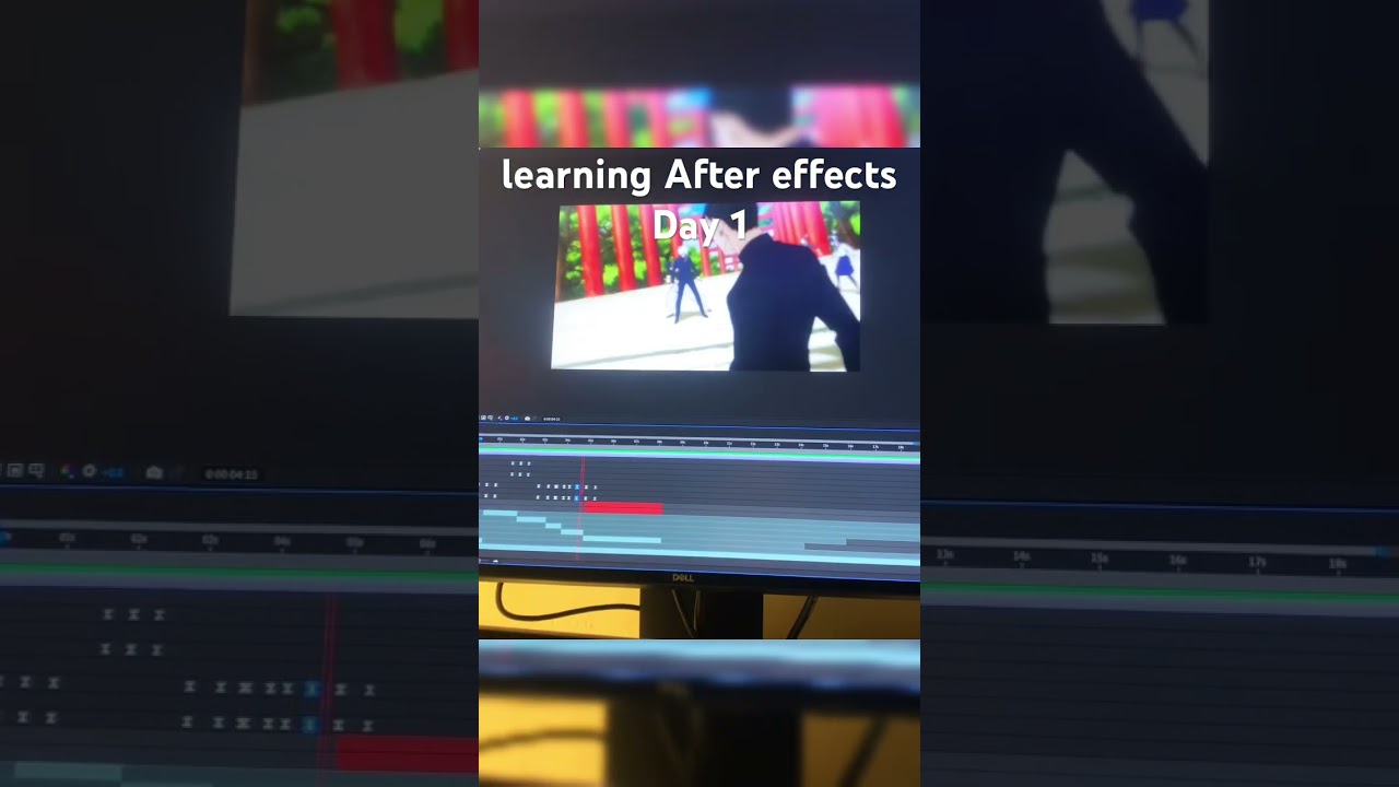 Day one of learning Æ - After effects 