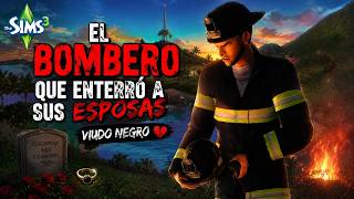 Los Sims 3 Gameplay Aesthetic 🔥 Bombero VIUDO NEGRO #1 screenshot 2