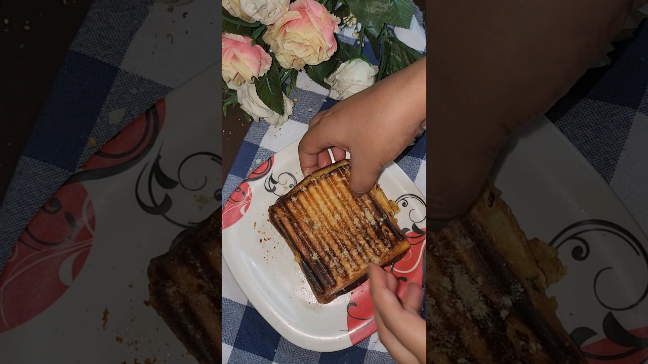 aloo pyaj  k sandwich without cheese 🥪😋