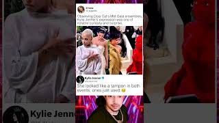 Observing Doja Cat's Met Gala ensembles, Kylie Jenner's expression was one of notable curiosity.