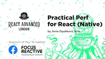 Practical Performance for React (Native) – Anna Doubková