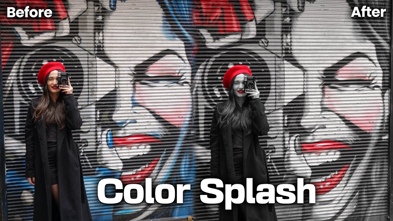 Color Splash Effect In Photoshoop | Vision Lads