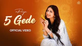 5 Gede ( Official MV ) || Priya | Rahul Bassi | The Boss || Latest Punjab Romantic Song