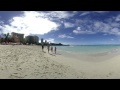 Waikiki - a VR Tour of all of its beaches 4K 3D 360° VR VUZE