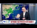 【0707台視晚間氣象】強烈颱風巴威來勢洶洶 對各地威脅大