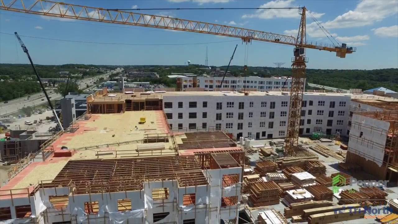 Construction Aerial The Corners of Brookfield (72616) YouTube