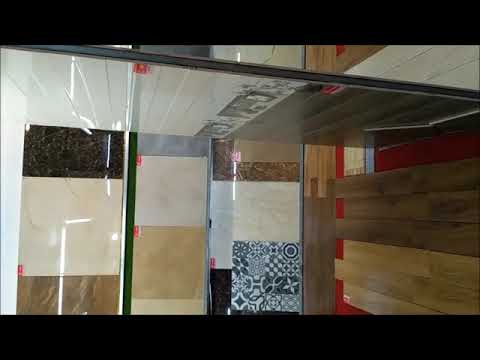 video quay toàn cảnh phòng mẫu trưng bày sản phẩm gạch ốp lát kho Kim Anh